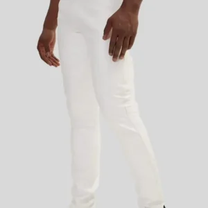 Men’s Slim Fit Leather Trousers – Stylish Modern Leather Pants